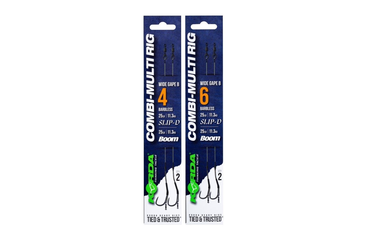 Korda Combi Multi Rig - Wide Gape - Barbless - KarperCentrale