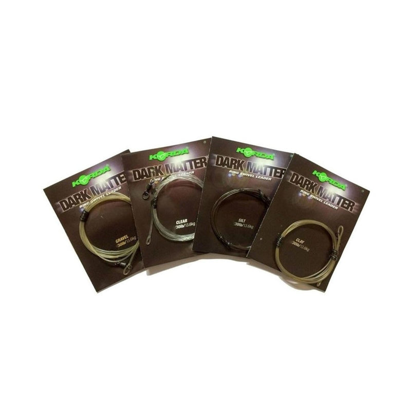 Dark Matter návazec - 100cm - kroužkový obratlík - 40LB