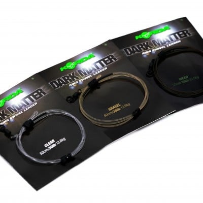 Dark Matter návazec - 50cm - QC obratlík - 40LB