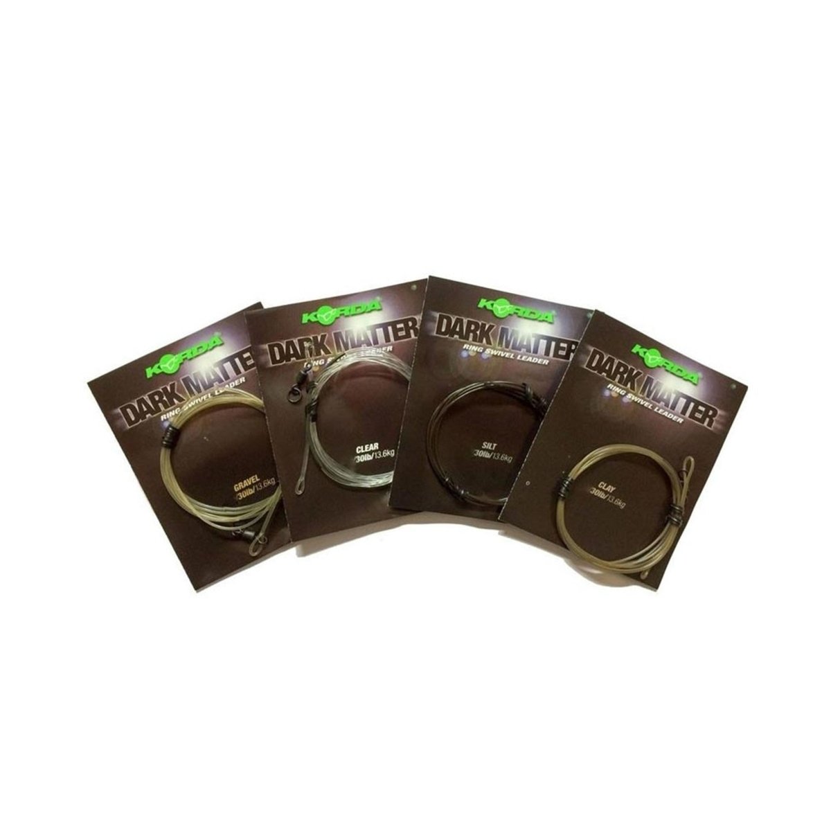 Dark Matter Leader - 50cm - krętlik z oczkiem - 40LB