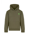Dětská Kore mikina s kapucí - Dark Olive  