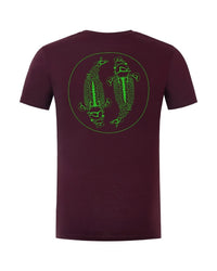 Korda Mandala Tee - Burgundy - KarperCentrale
