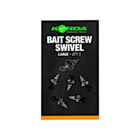 Korda Micro Ring Swivel Bait Screw Large (5pcs) - KarperCentrale