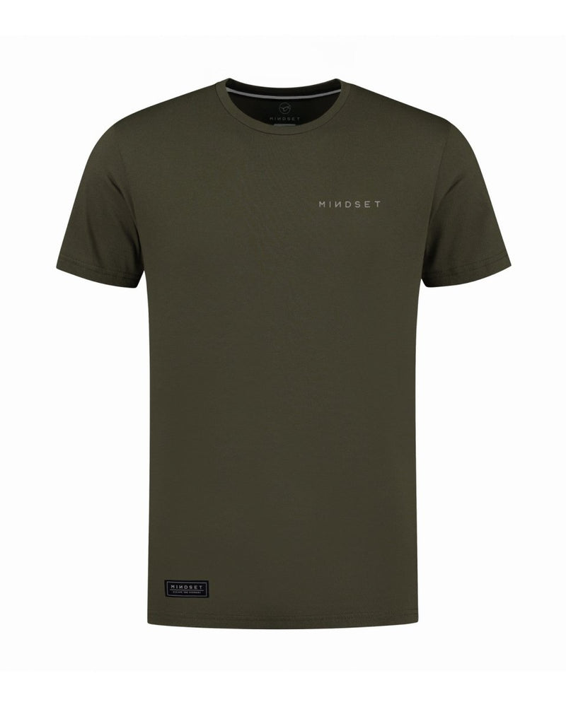 Mindset - Minimal Tee - Tmavě olivová