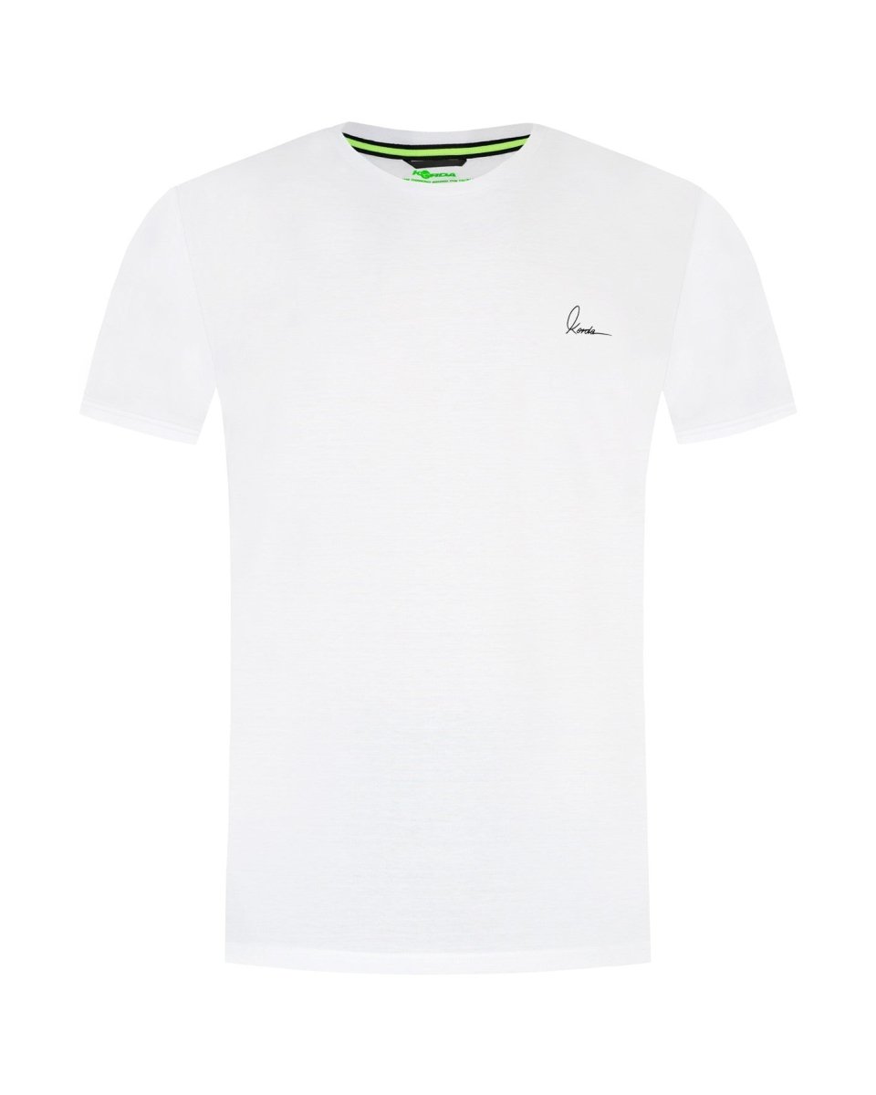 Korda Minimal - T-Shirt - White - KarperCentrale