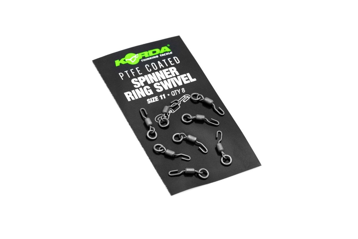 Korda PTFE Spinner Ring Swivel - XX - Maat 11 - KarperCentrale