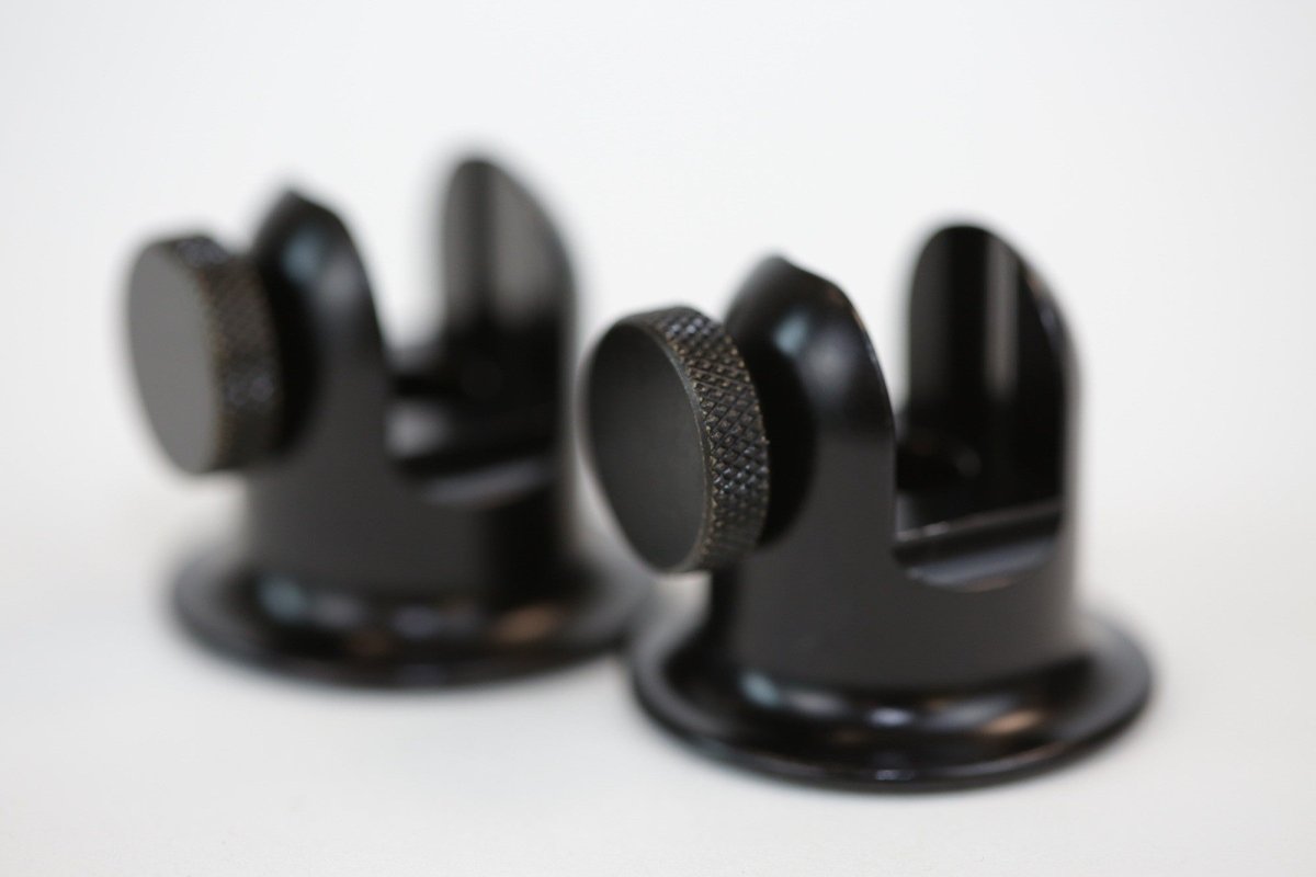 Singlez - Supporto da Stage - 2 pezzi - Alluminio Nero