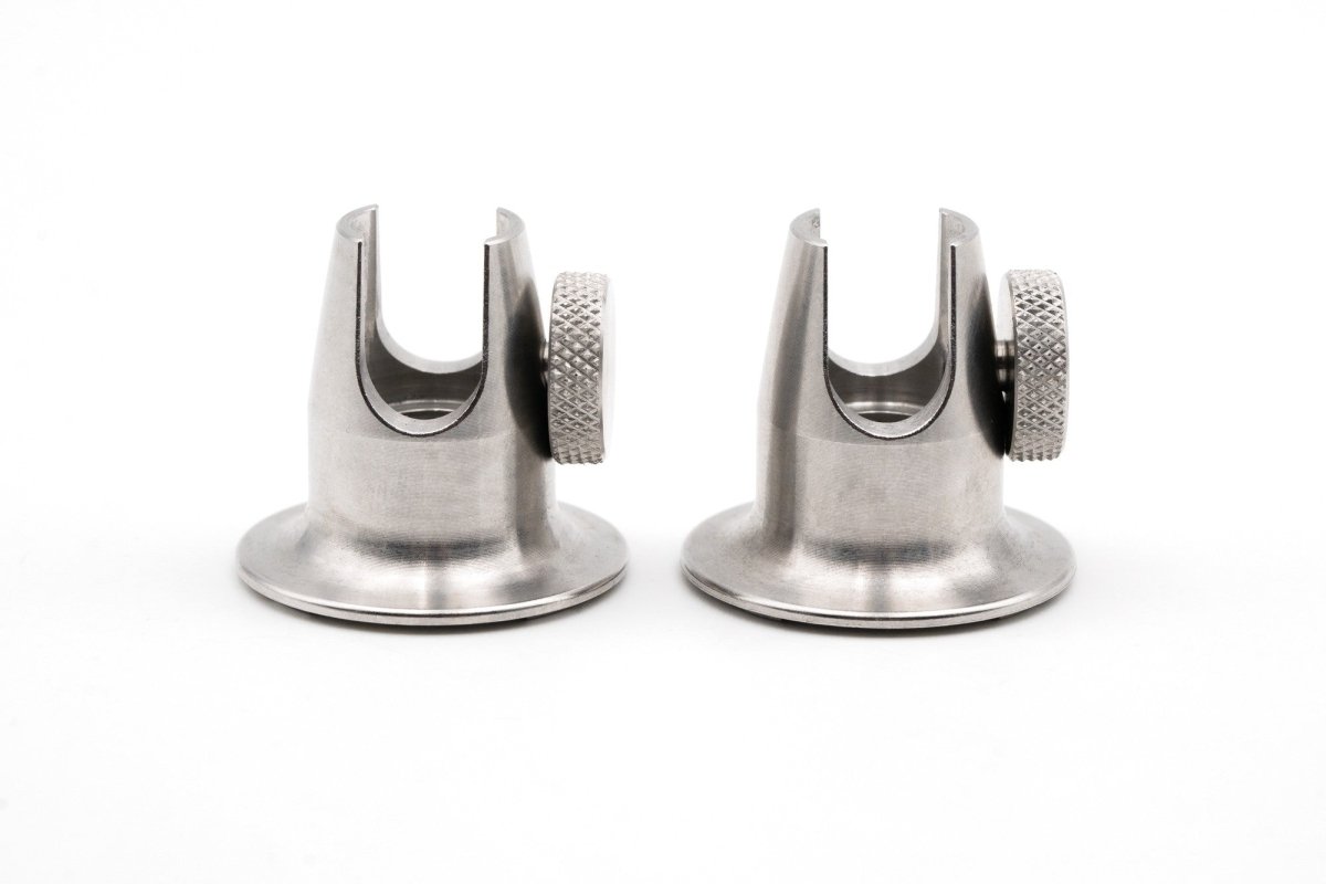 Singlez - Supporto da palcoscenico - 2 pezzi - Acciaio inox