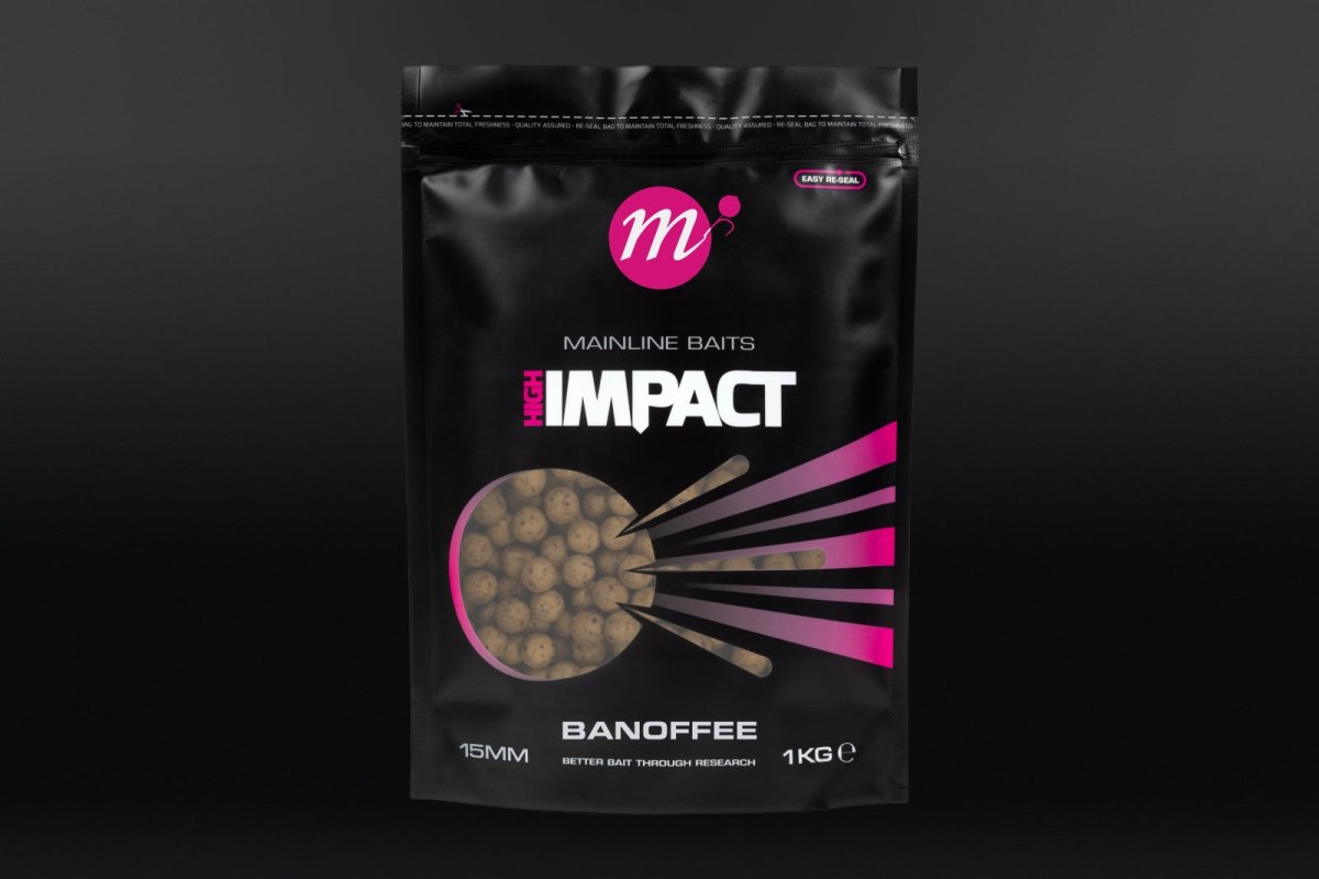 Mainline Hi Impact - Boilies - Banoffee - 1KG - KarperCentrale