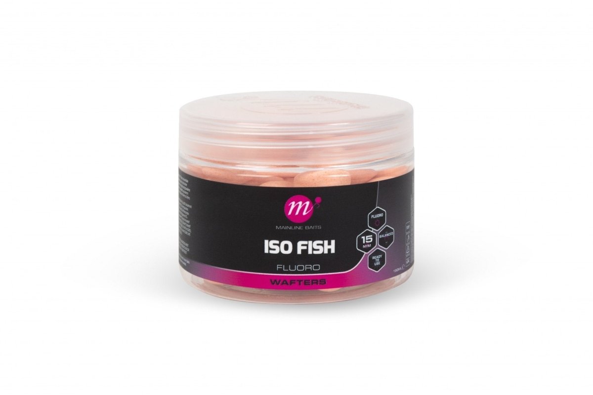 Mainline ISO Fish - Fluoro Wafters - 15mm - KarperCentrale