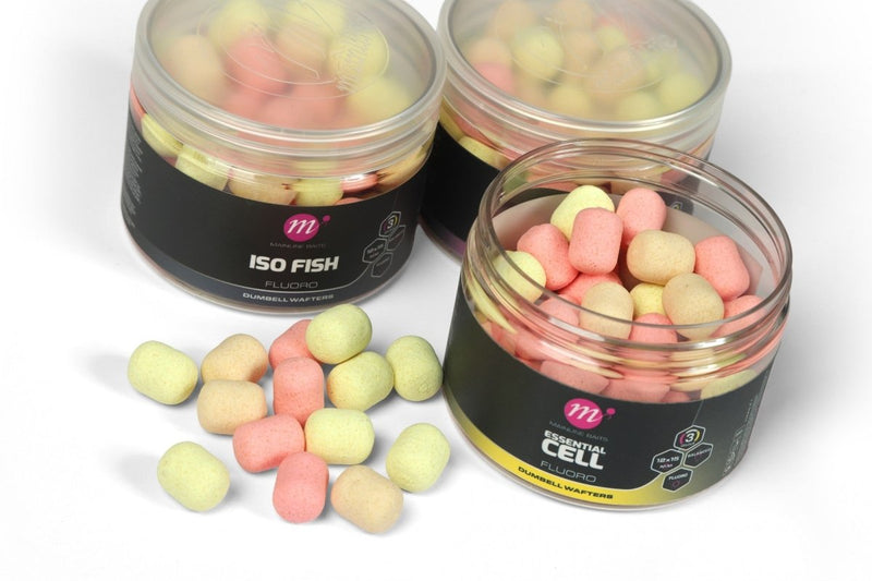 ISO Sweet - Fluoro Dumbell Wafters - 12x15mm - P,Y,W