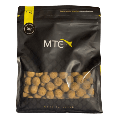 Ryba a česnek - boilies