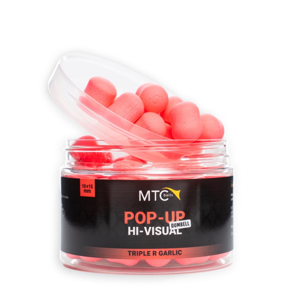 MTC Triple R Garlic - Pop Up Dumbell - Hi Visual - 10x15mm - KarperCentrale