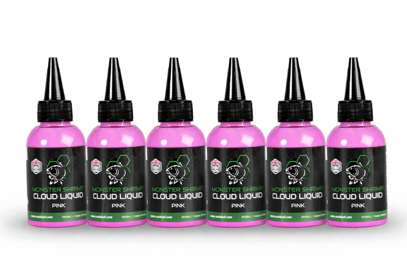 6x Monster Shrimp Cloud Liquid - růžový - 100ml