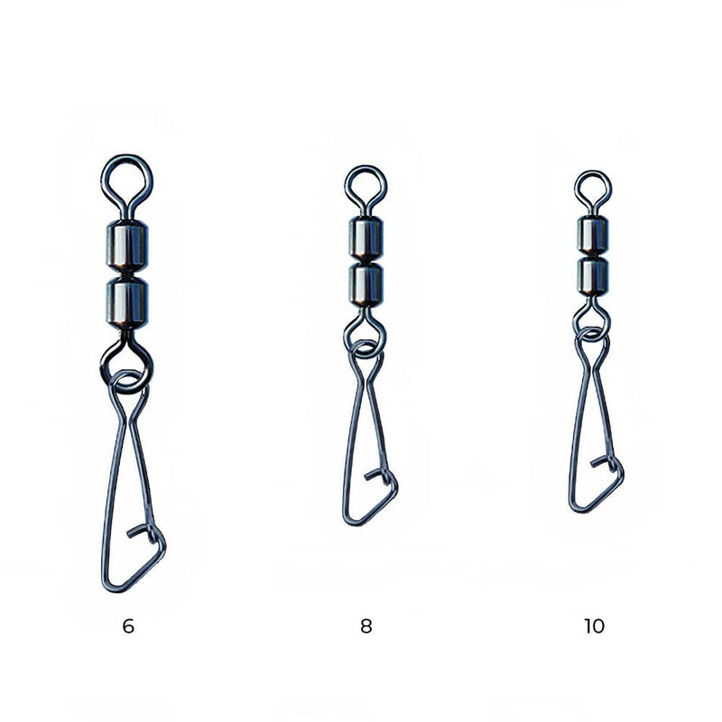 Connex dvojitý feederový obratlík s háčkovým karabinkou