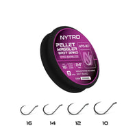 NTO-B2 Bezprotihrotový Pellet Waggler Rig - 61 cm - Latexový nástrahový pásek
