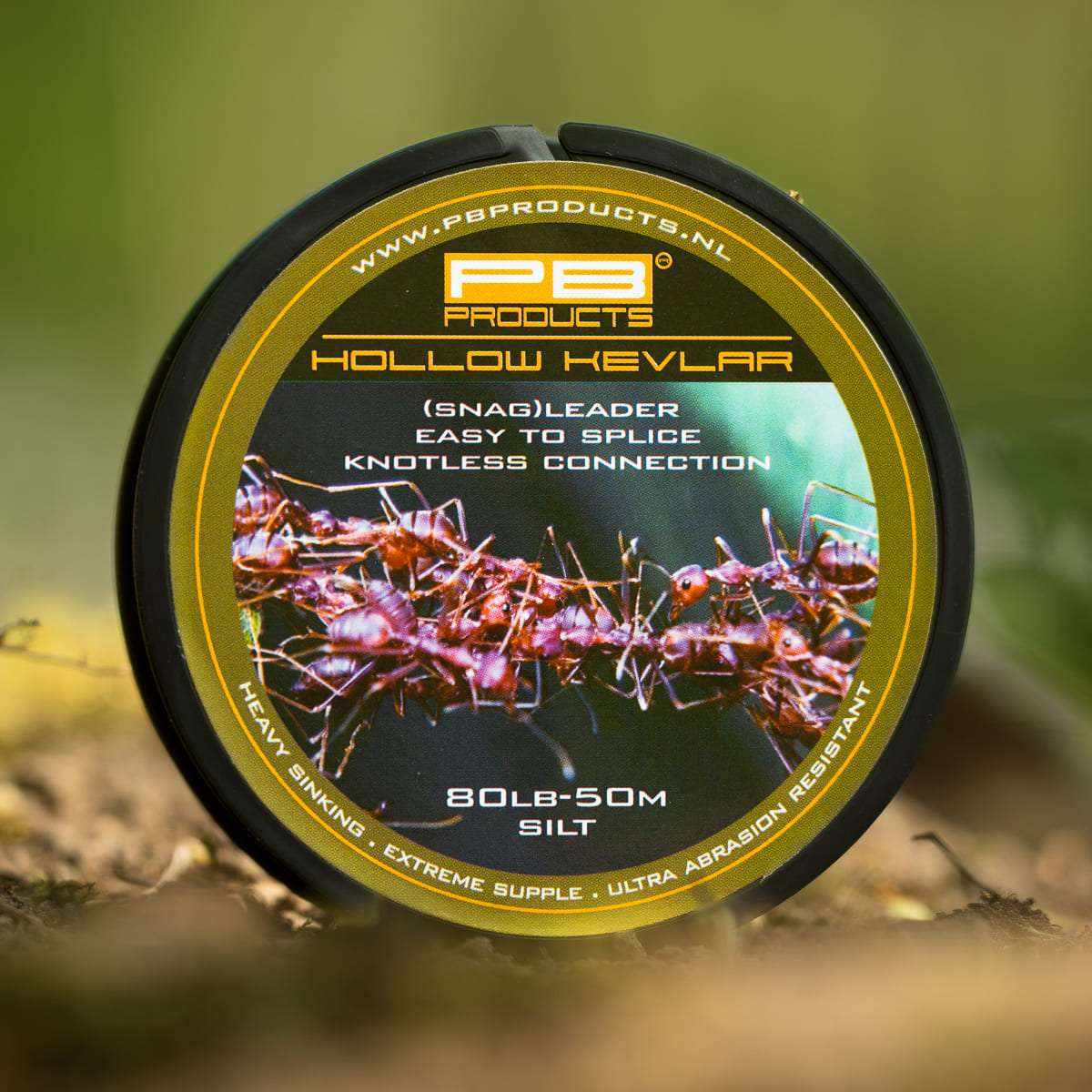 PB Products Hollow Kevlar - 80LB - 50m - KarperCentrale
