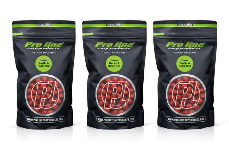 15kg česnekových Robin Red boilies – velkoobchodní nabídka