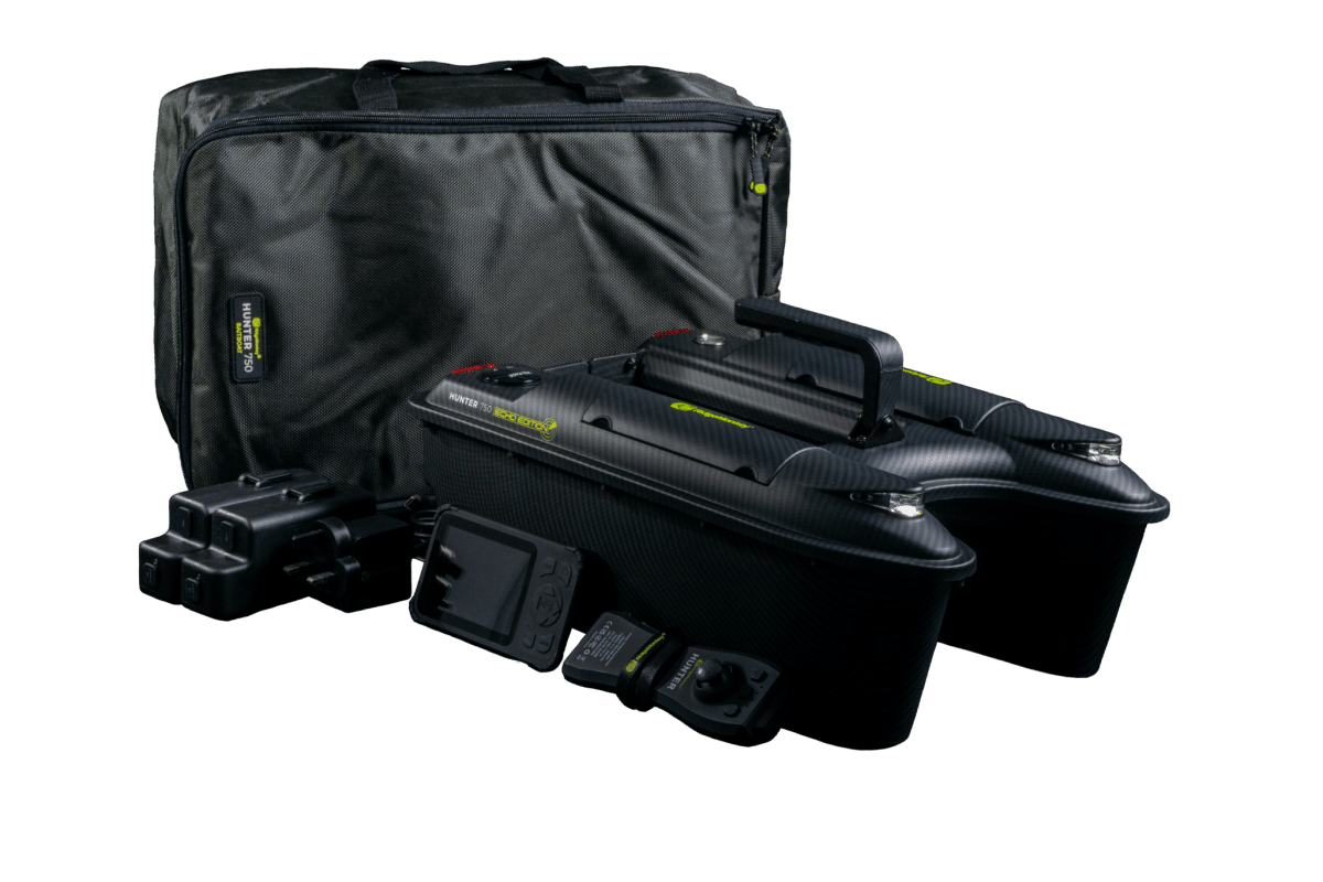 RidgeMonkey Hunter 750 - Voerboot - Dieptemeter - Carbon - KarperCentrale