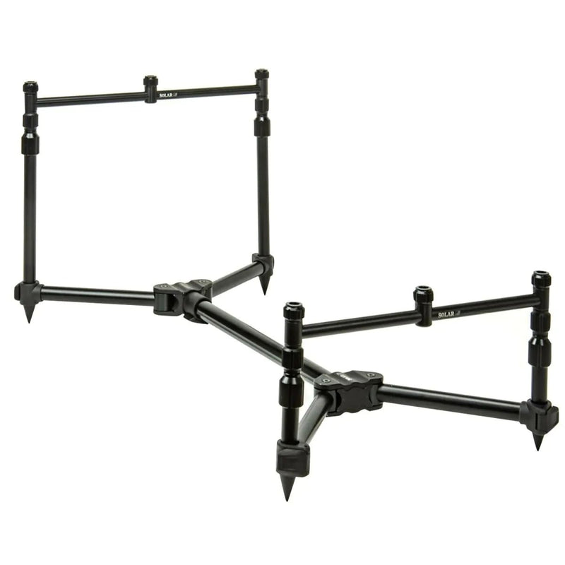 A1 - Stojan na pruty - 3 pruty - Hliník - 2x nohy 6'' + 2x nohy 9''