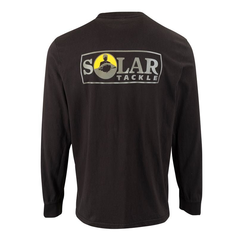 Solar Tackle Casuals LS T-Shirt - Black - KarperCentrale