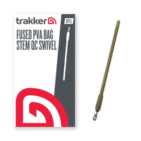 Trakker Fused PVA Bag Stem - QC Swivel - KarperCentrale