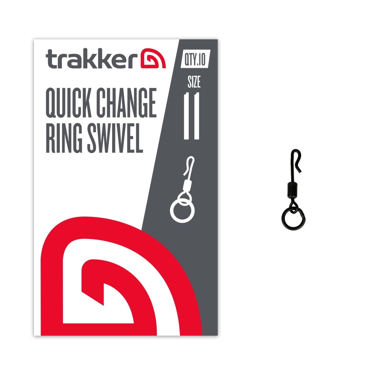 Trakker Quick Change Ring Swivel (Size 11) - KarperCentrale