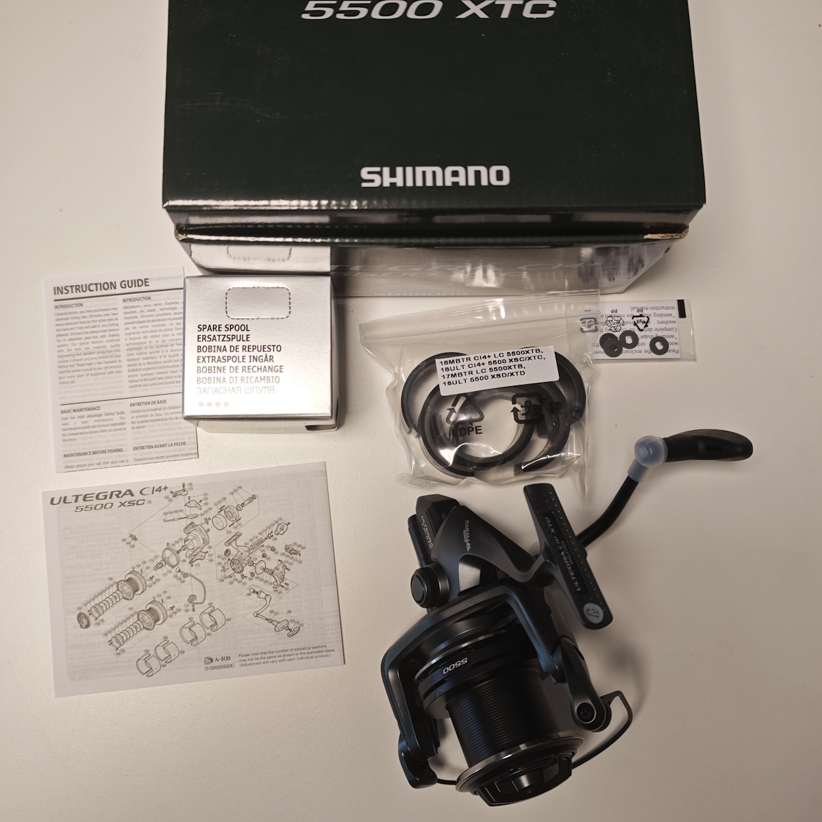 Co je v krabici – Ultegra - Ci4+ 5500 XTC